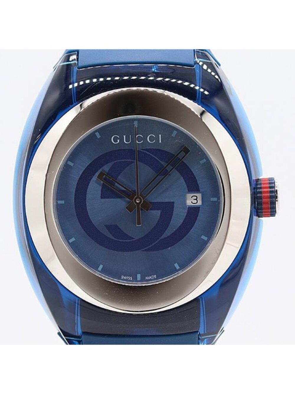 Gucci 137.1 Date Blue Dial Watch